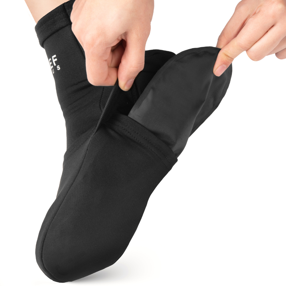 Cold Therapy Socks Black (Small/Medium)