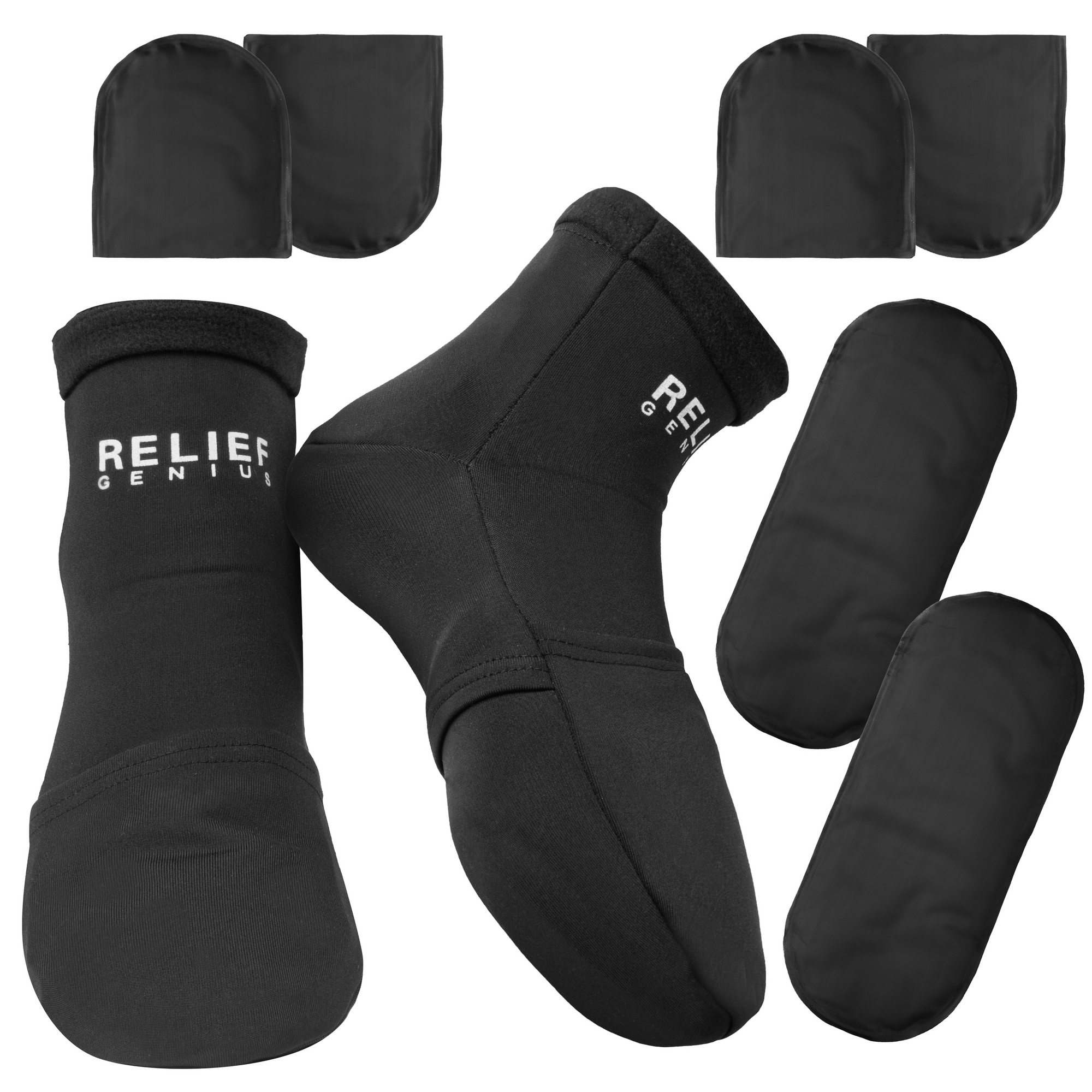 Large Socks with 2 replacement packs bundle